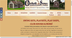 Desktop Screenshot of overholtbuildings.com